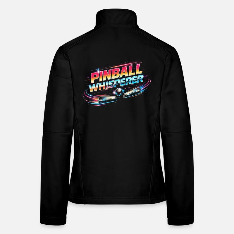 Pinball Whisperer Flipperspieler Frauen Softshelljacke