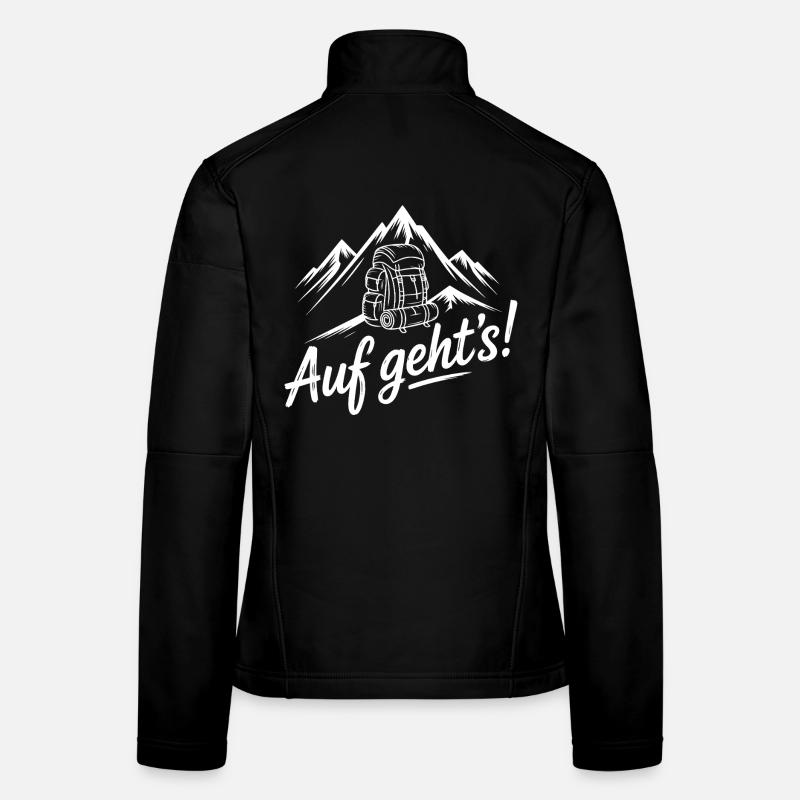 Auf gehts! Bergabenteuer Frauen Softshelljacke