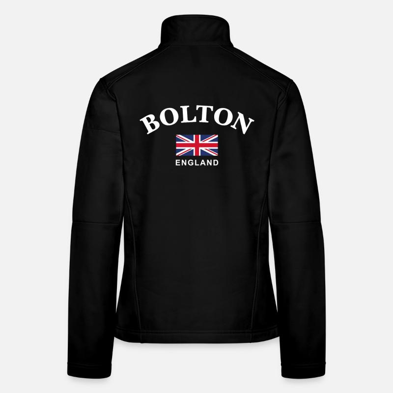 Bolton, England Frauen Softshelljacke