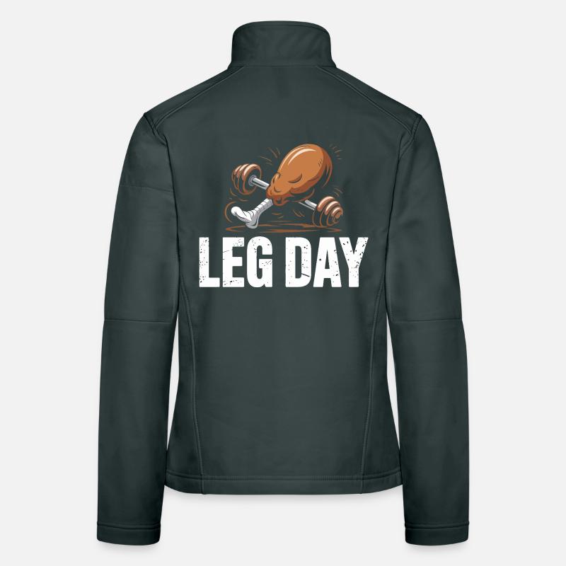 Leg Day Kraftduell Frauen Softshelljacke