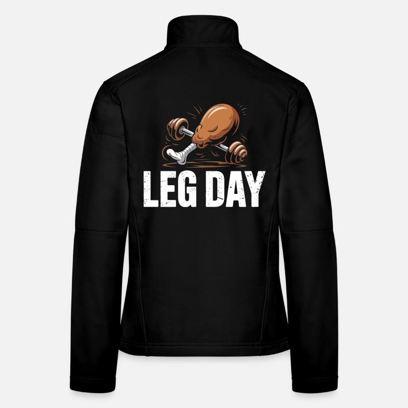 Leg Day Kraftduell Frauen Softshelljacke