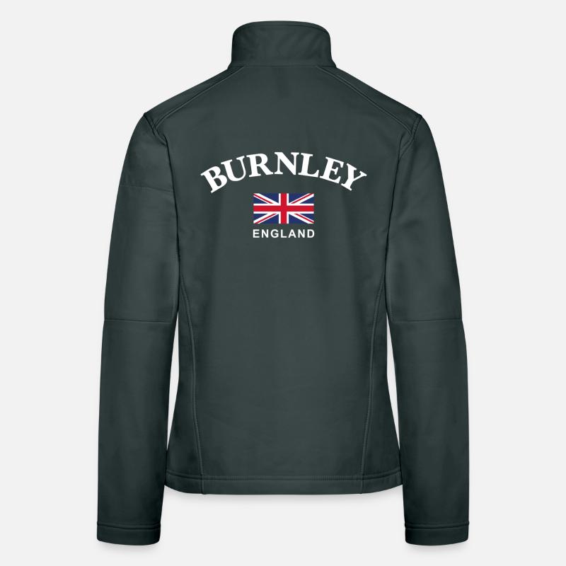 Burnley, England Women's Softshell Jacket
