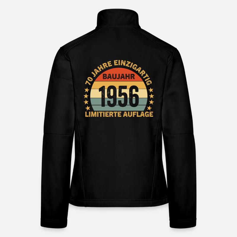 56 ANS D’ÉDITION LIMITÉE UNIQUE Veste en tissu softshell Femme