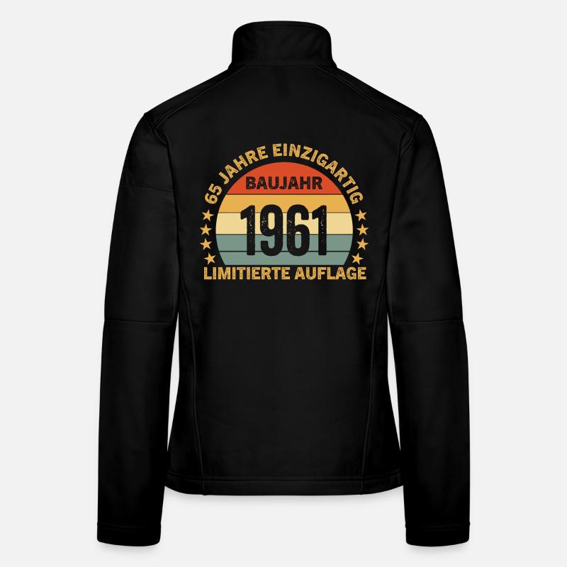 65 ANS D’ÉDITION LIMITÉE UNIQUE Veste en tissu softshell Femme