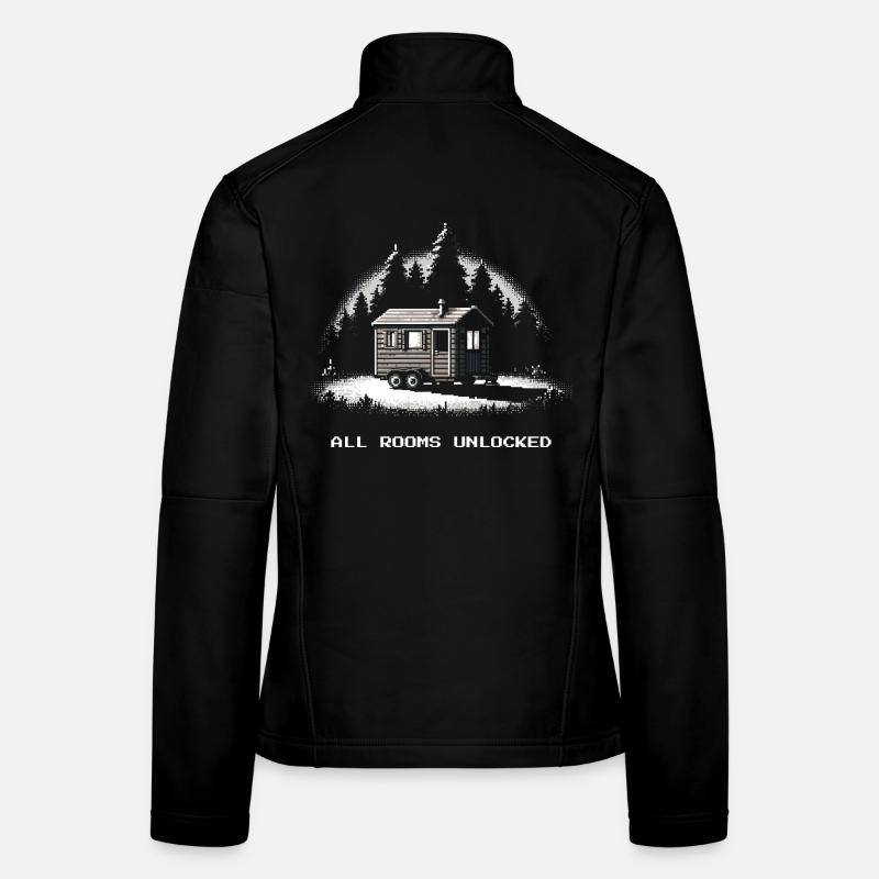All rooms unlocked | Tiny House Women's Softshell Jacket