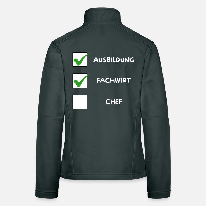Fachwirt Checkliste Frauen Softshelljacke