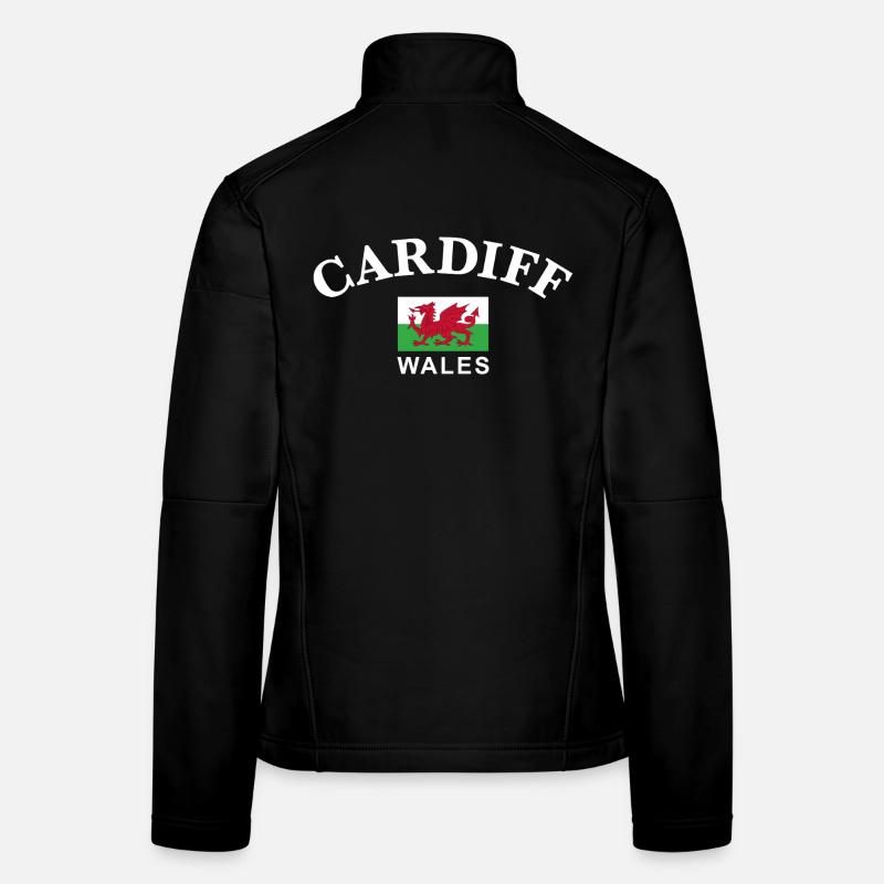 Cardiff, Pays de Galles Veste en tissu softshell Femme