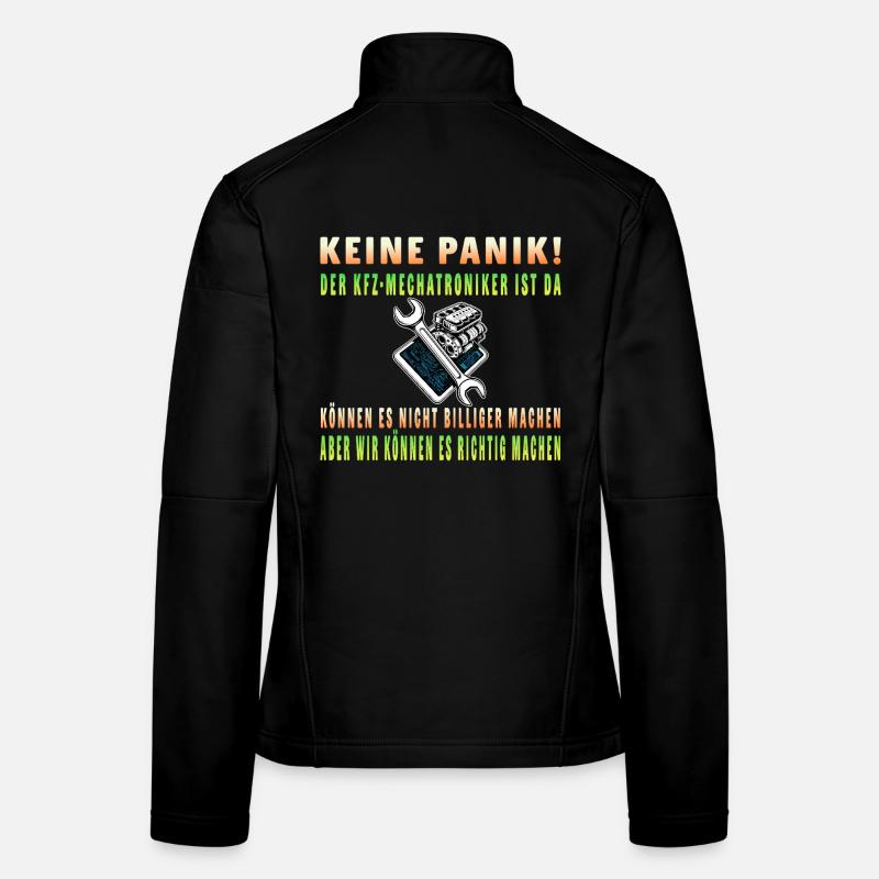Don't panic – the mechatronics technician is here Women's Softshell Jacket