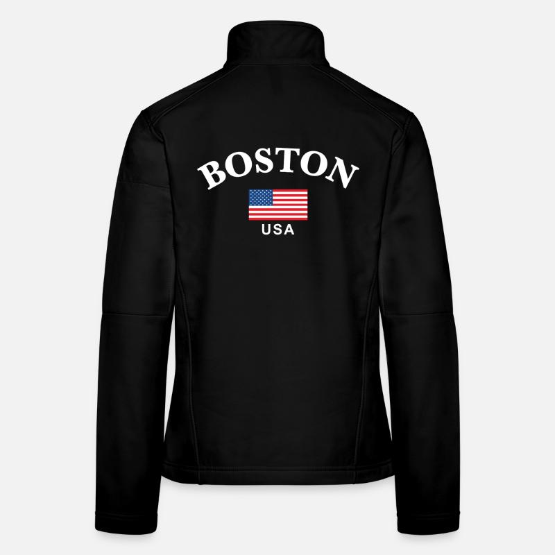 Boston, USA Frauen Softshelljacke