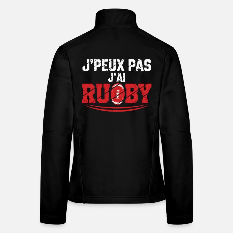 J’peux pas j’ai Rugby Veste en tissu softshell Femme