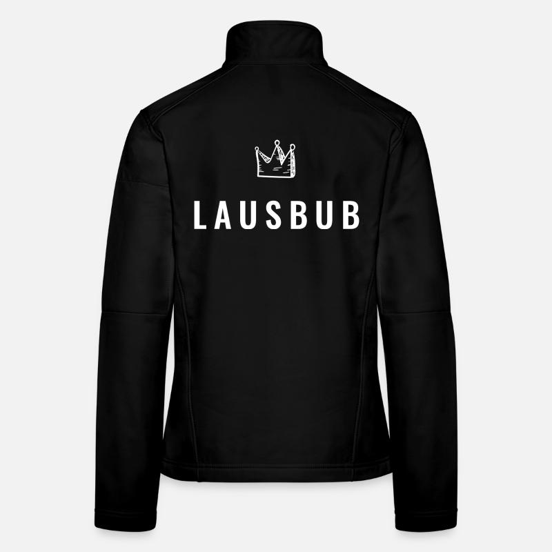 Kleiner Lausbub mit Krone – Frechdachs Edition Frauen Softshelljacke