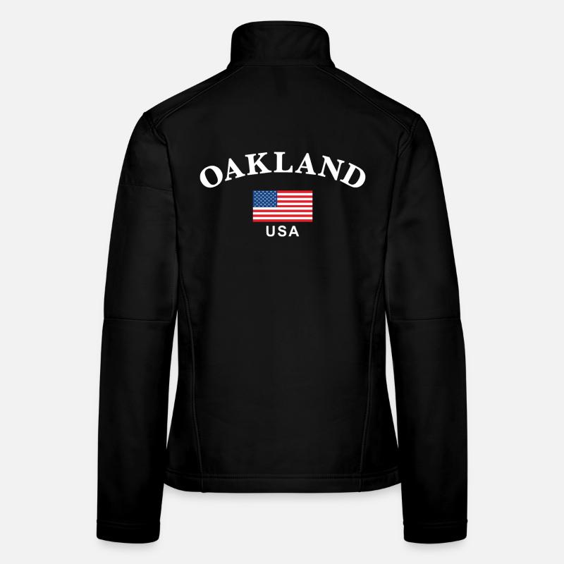 Oakland, USA Frauen Softshelljacke