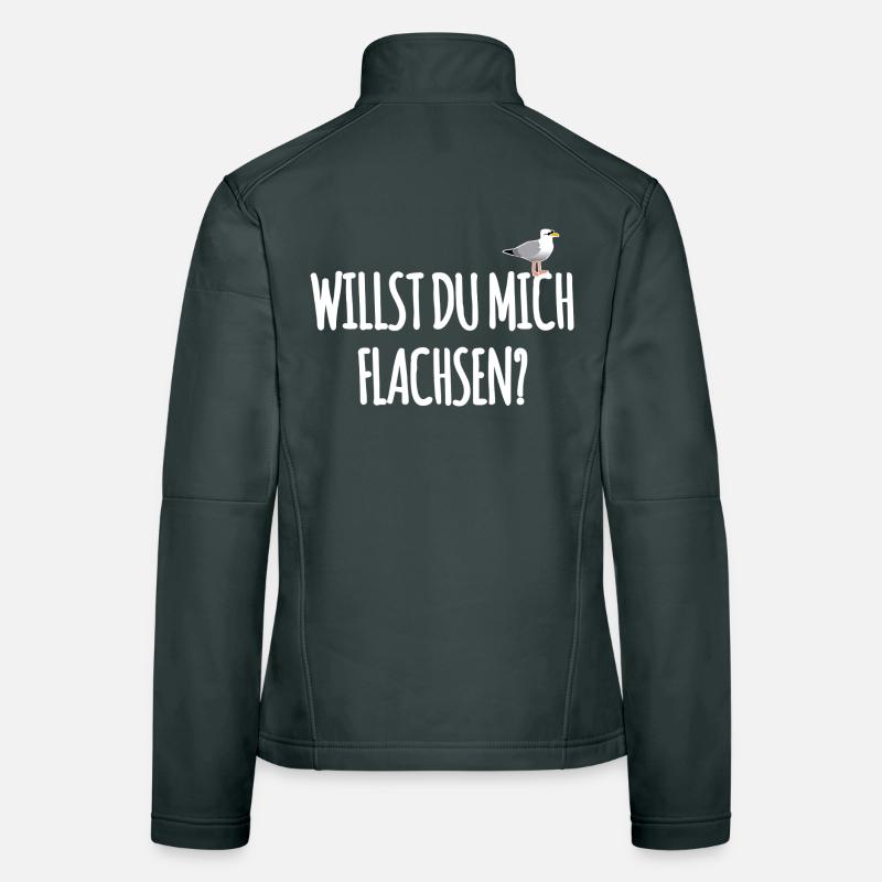 Hamburger Spruch Frauen Softshelljacke