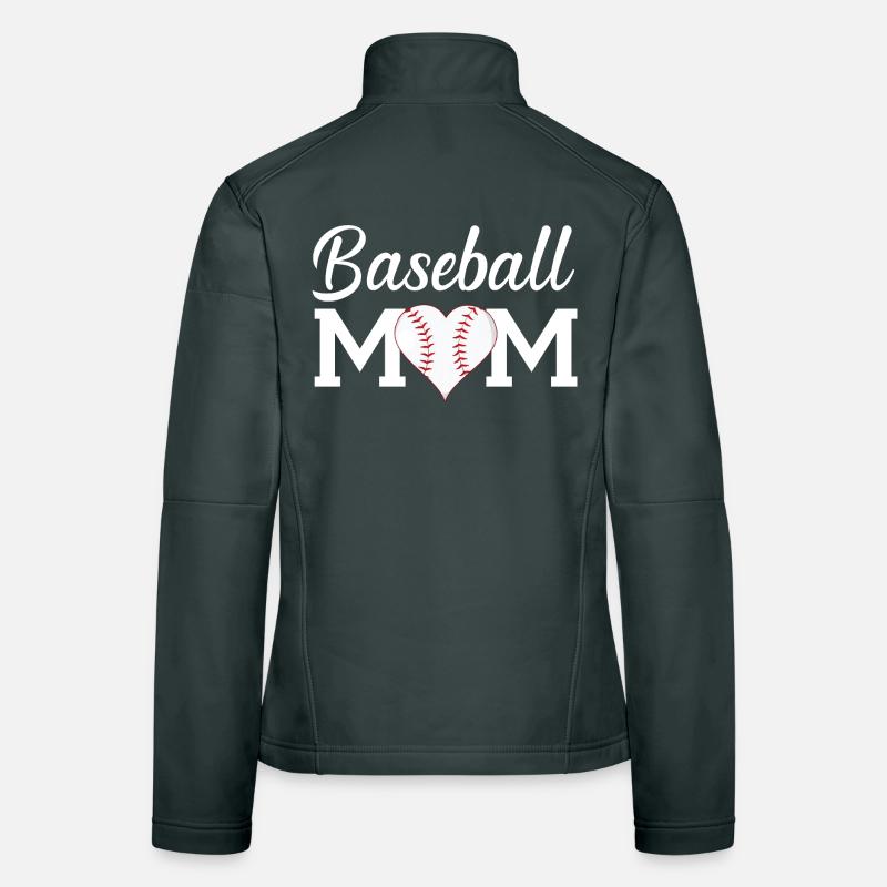Baseball-Mama-Spieltags-Shirt Muttertagsgeschenk Frauen Softshelljacke