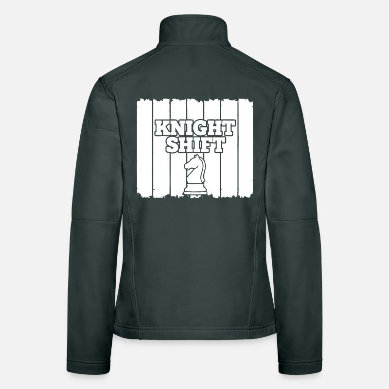 Schach Knight shift Frauen Softshelljacke