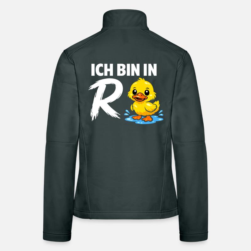 Pension Duck I'm Retired Gift Women's Softshell Jacket