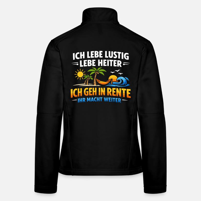 Rente 2026 Rentner Rentnerin Frauen Softshelljacke