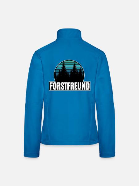 Forst Freund - Veste en tissu softshell Femme - noir - Dos