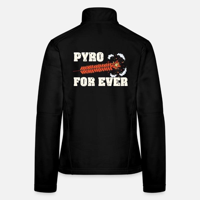 Pyro For Ever Böllerkette Frauen Softshelljacke