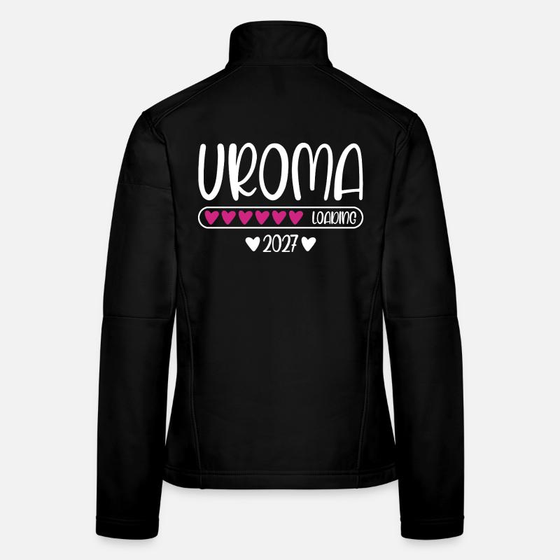 Uroma 2027 loading Herzchen Ladebalken Frauen Softshelljacke