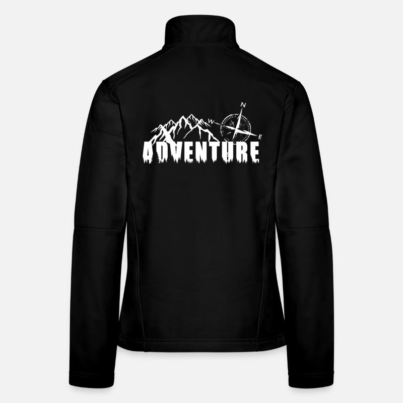 Adventure_Berge - Women's Softshell Jacket - black