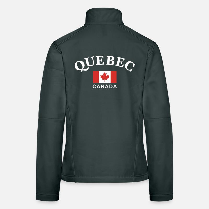 Quebec, Canada Women's Softshell Jacket