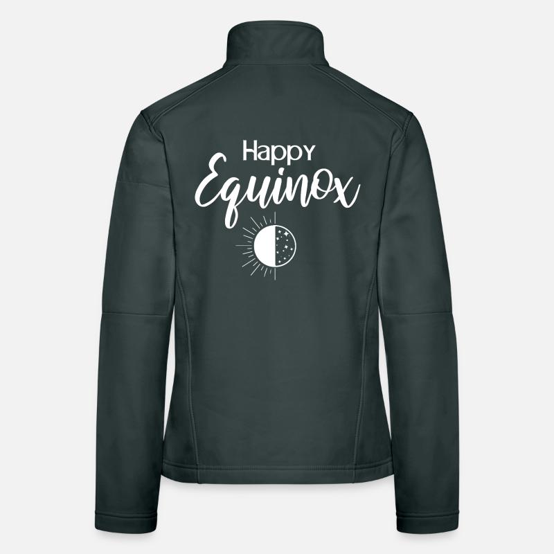 Happy Equinox Easter Ostara Pagan Spring Women's Softshell Jacket