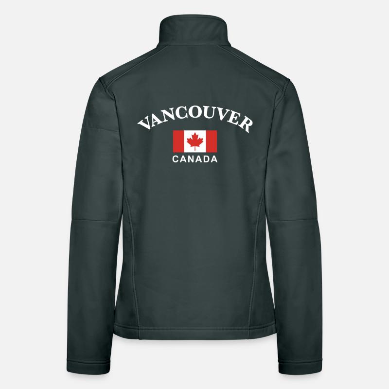 Vancouver, Canada Women's Softshell Jacket