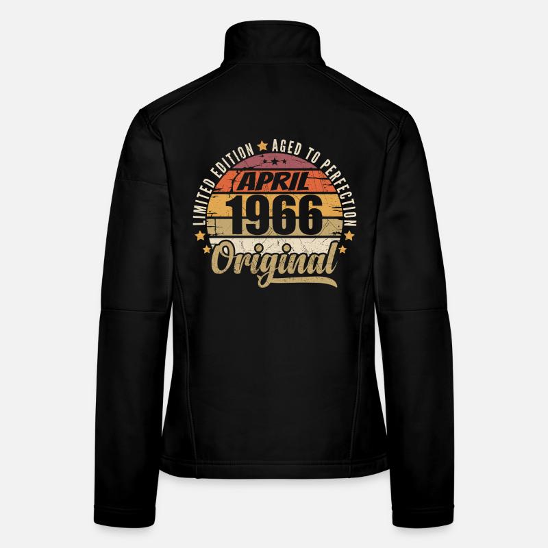 April 1966 Birthday Gift Women's Softshell Jacket