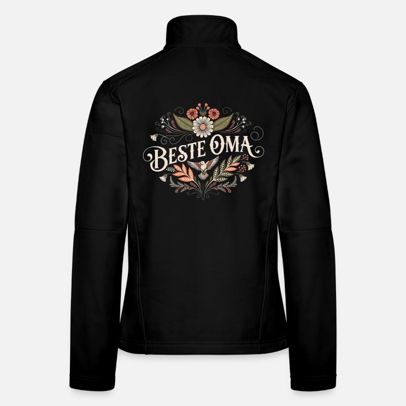 Meilleure idée de cadeau pour grand-mère pour un oreiller d’anniversaire de grand-mère Veste en tissu softshell Femme