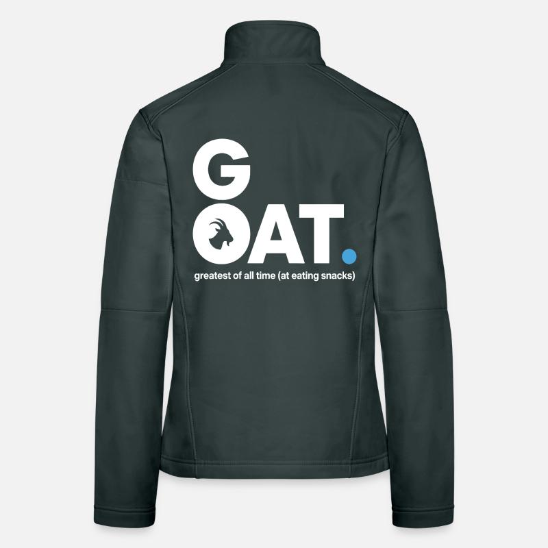 GOAT Snack Spruch Frauen Softshelljacke
