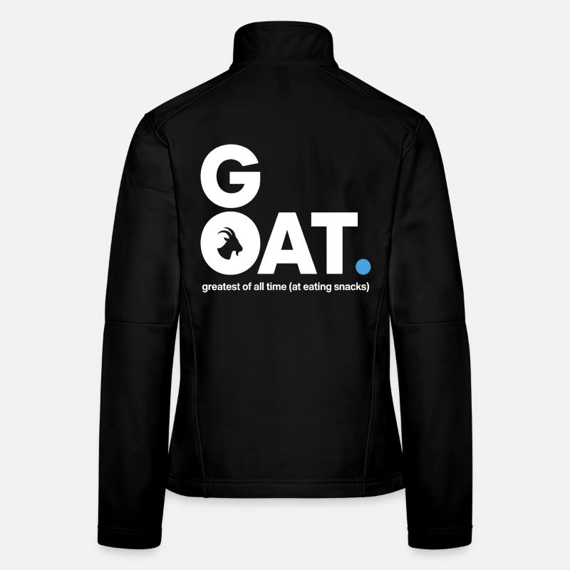 GOAT Snack Spruch Frauen Softshelljacke