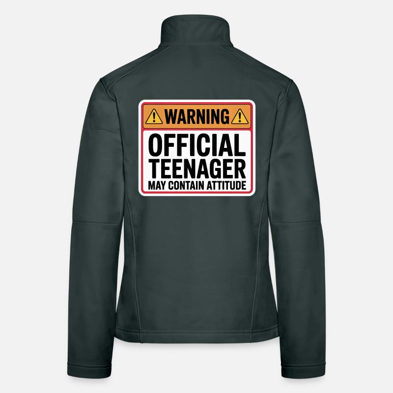 Adolescent Veste en tissu softshell Femme