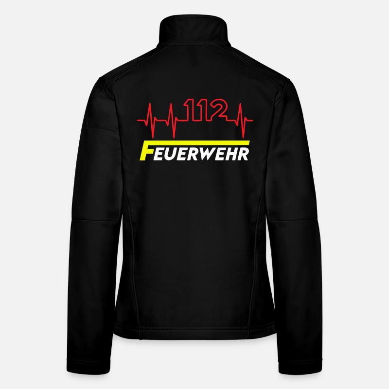 Feuewehr 112 Frauen Softshelljacke