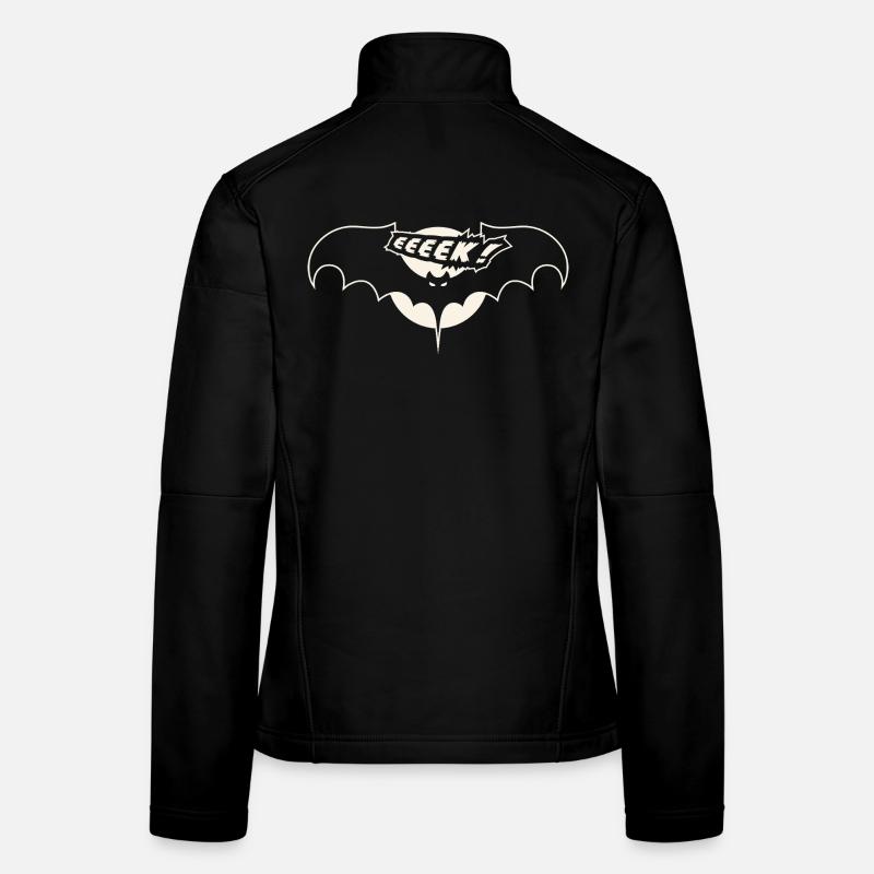 Chauve-souris Veste en tissu softshell Femme