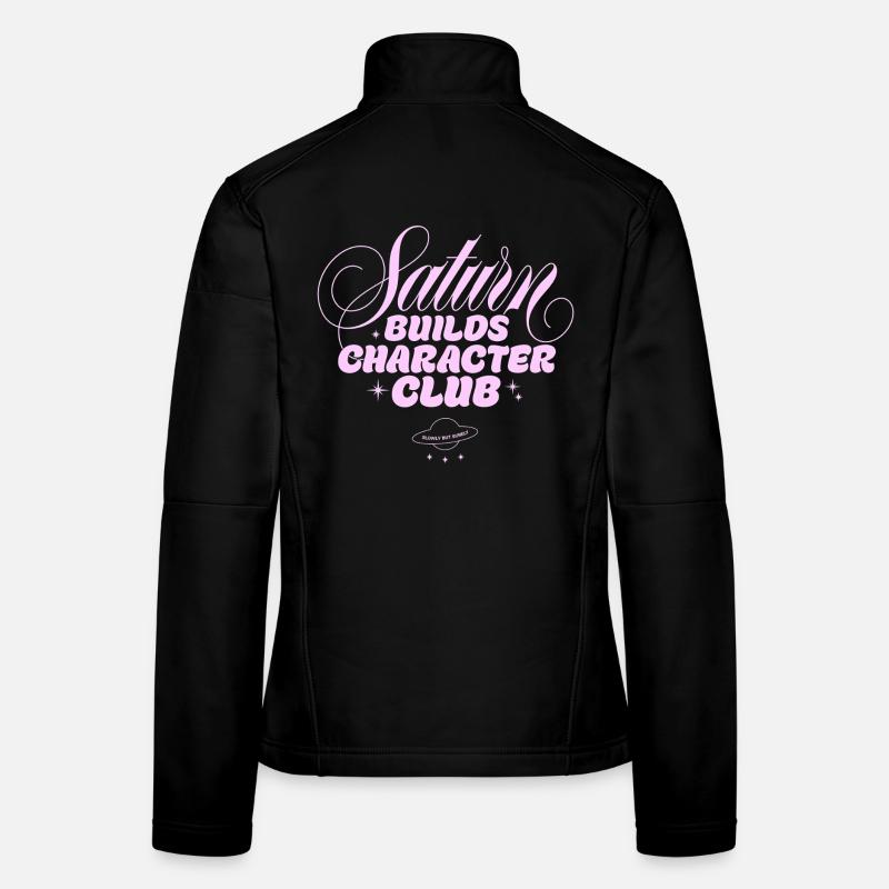 Saturn Charakterclub Print Frauen Softshelljacke