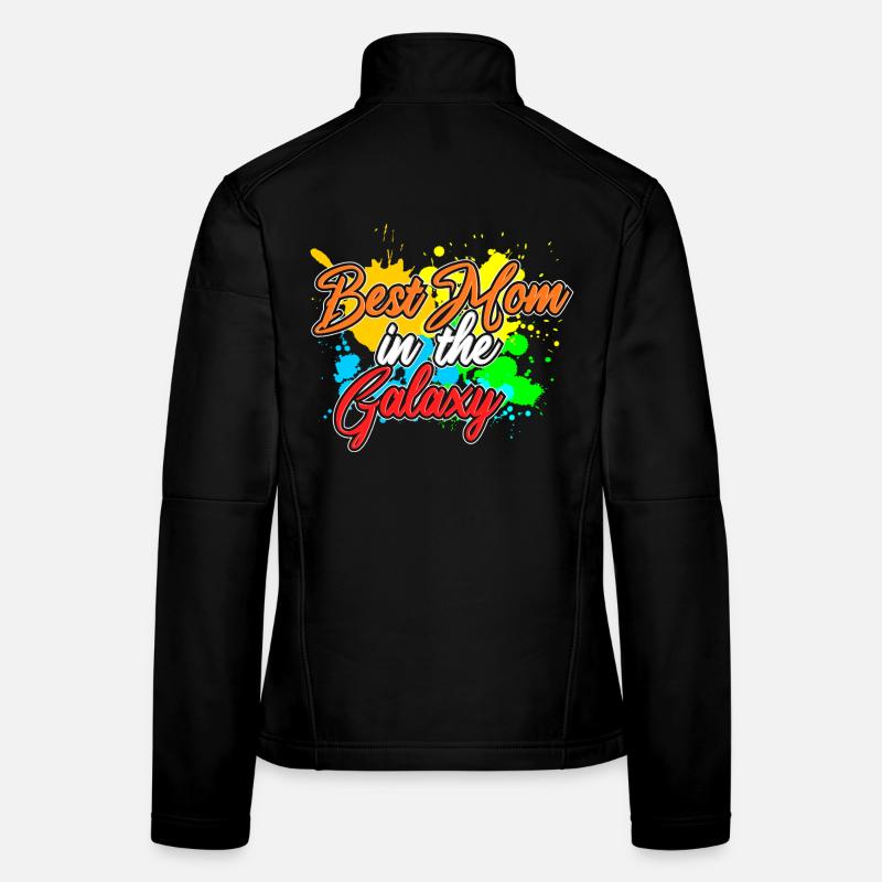 Meilleure maman de la galaxie Veste en tissu softshell Femme