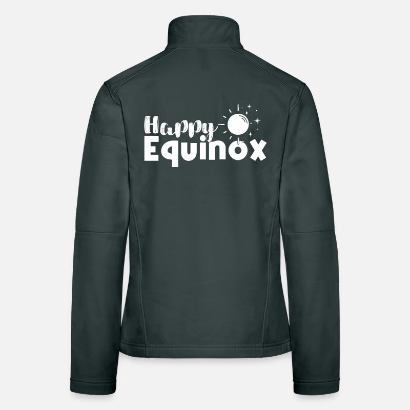 Happy Equinox Easter Ostara Women's Softshell Jacket