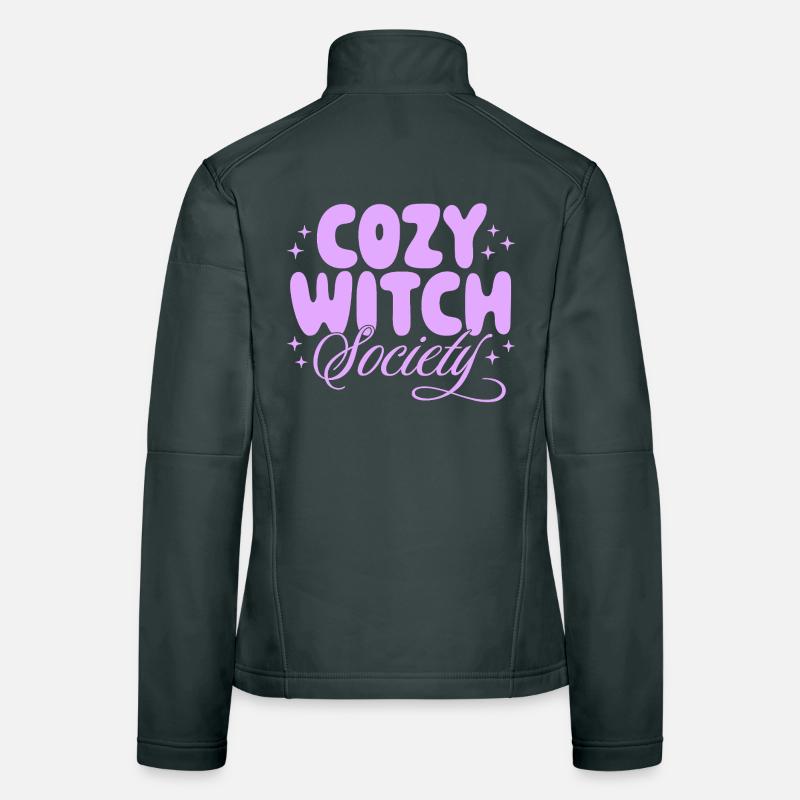 Gemütliche Hexen-Gesellschaft Frauen Softshelljacke