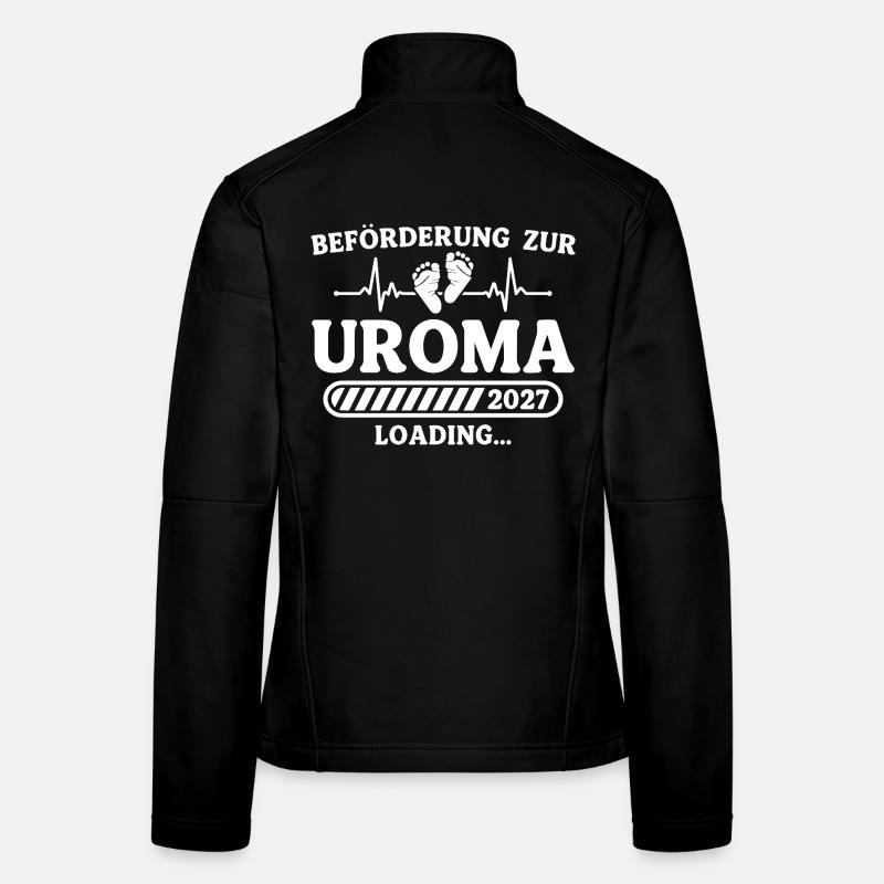 Uroma 2027 Loading – Baby Ankündigung Geschenk Frauen Softshelljacke