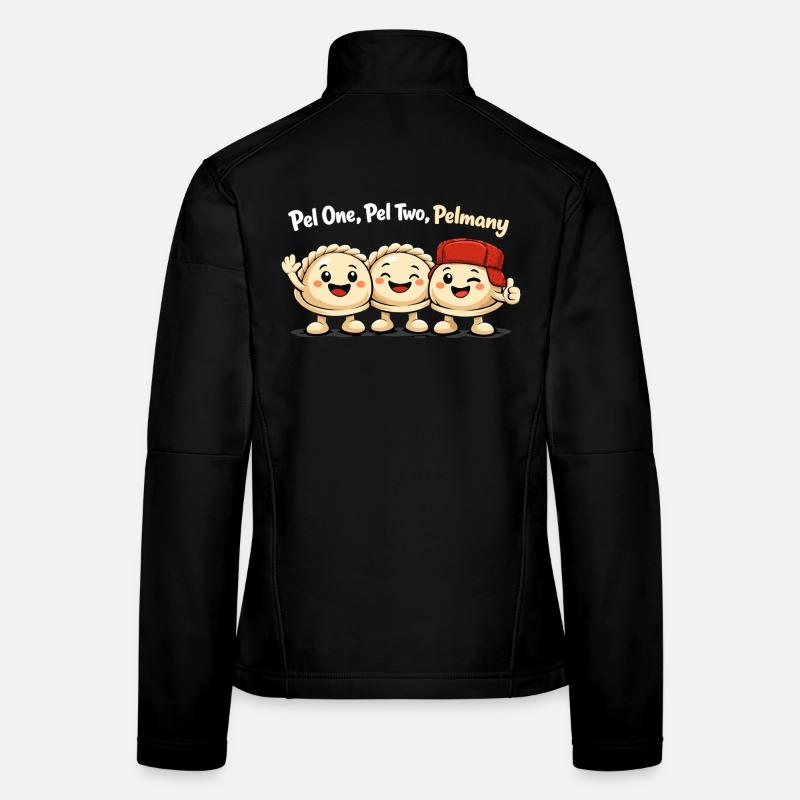 Pel One, Pel Two, Pelmany – Pelmeni Freunde Frauen Softshelljacke