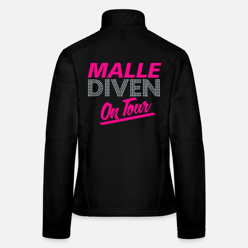 Mallorca, Party, Mädels  Frauen Softshelljacke