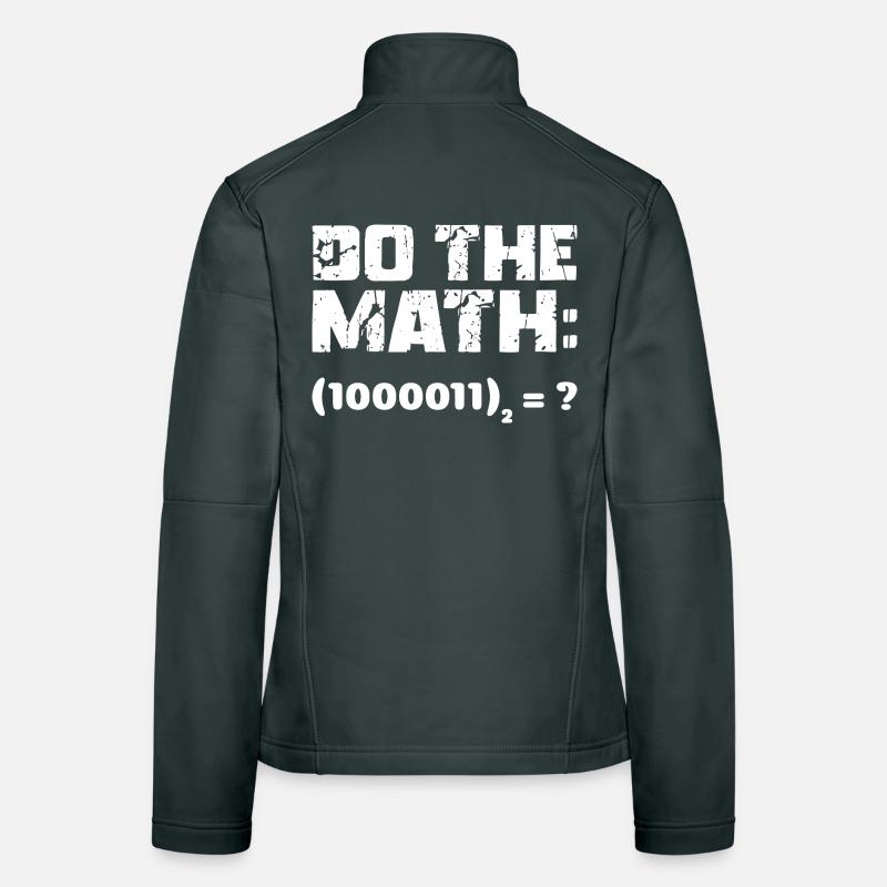 Do The Math Binärsystem Frauen Softshelljacke