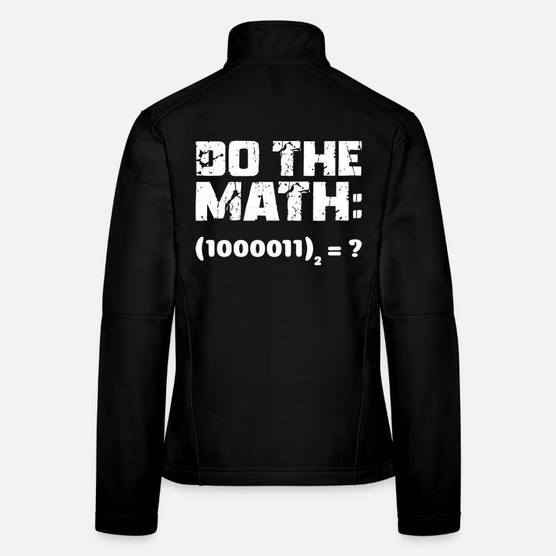 Do The Math Binärsystem Frauen Softshelljacke