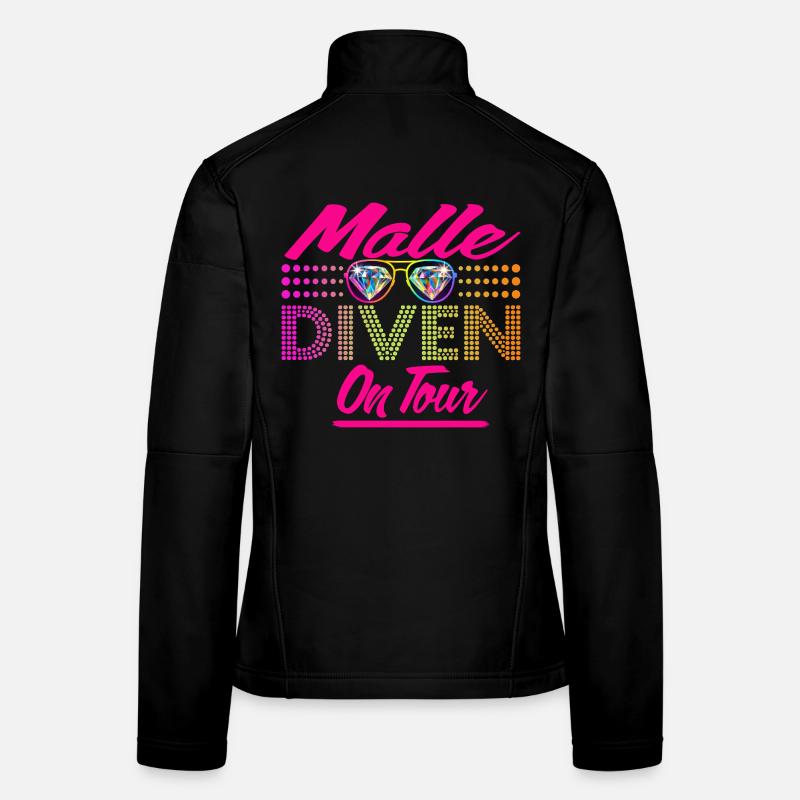 Mallorca, Tour,  Mädels Frauen Softshelljacke