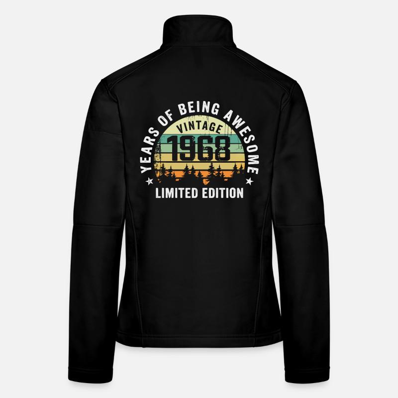Legendary since 1968, Vintage Edition 1968 Retro Women's Softshell Jacket