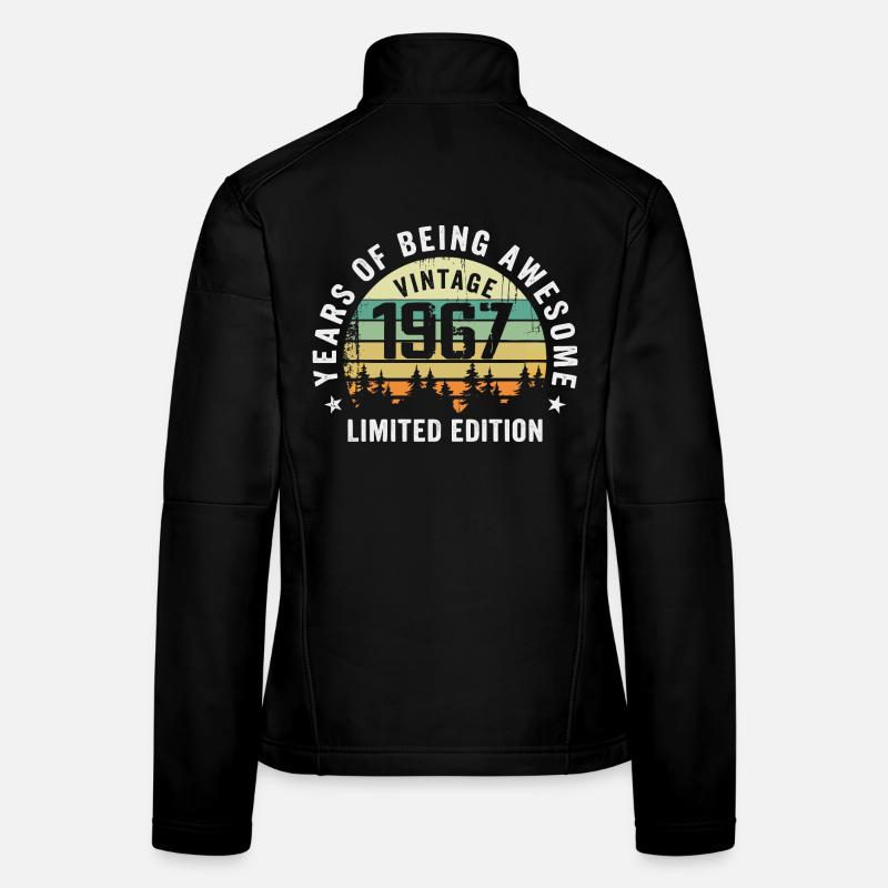 Legendary since 1967, Vintage Edition 1967 Retro Women's Softshell Jacket