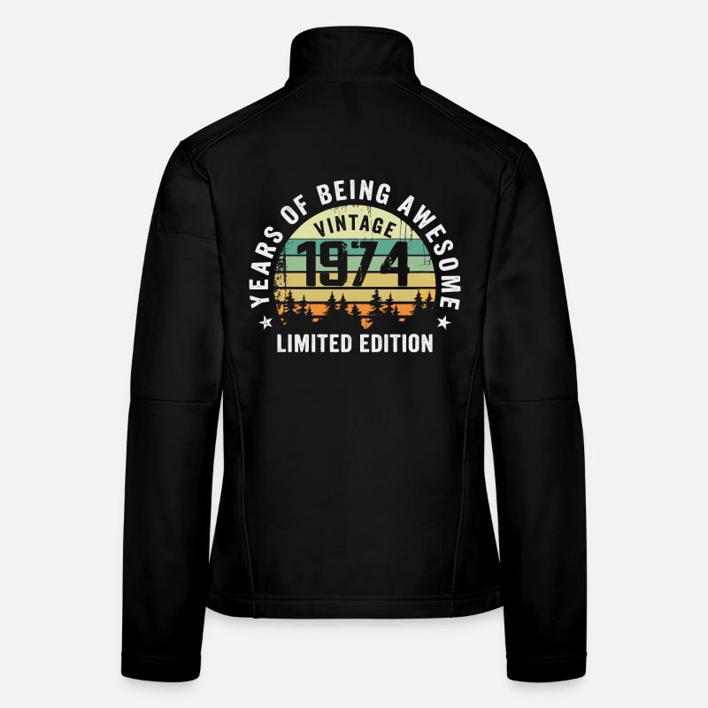 Legendary since 1974, Vintage Edition 1974 Retro Women's Softshell Jacket