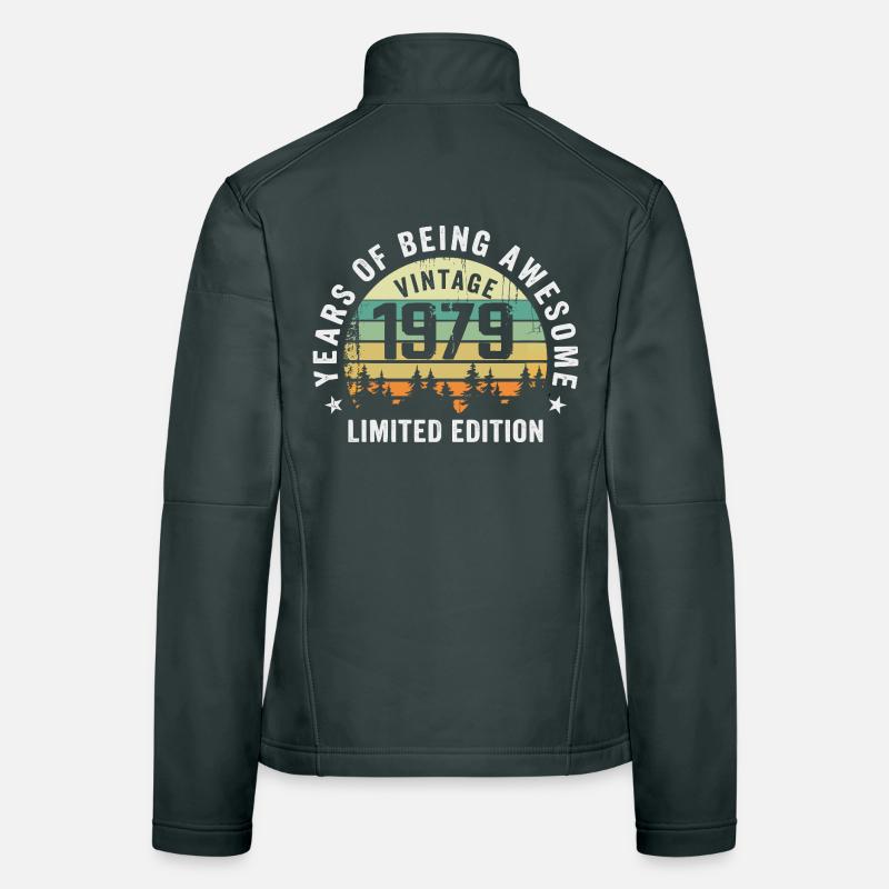 Legendary since 1979, Vintage Edition 1979 Retro Women's Softshell Jacket