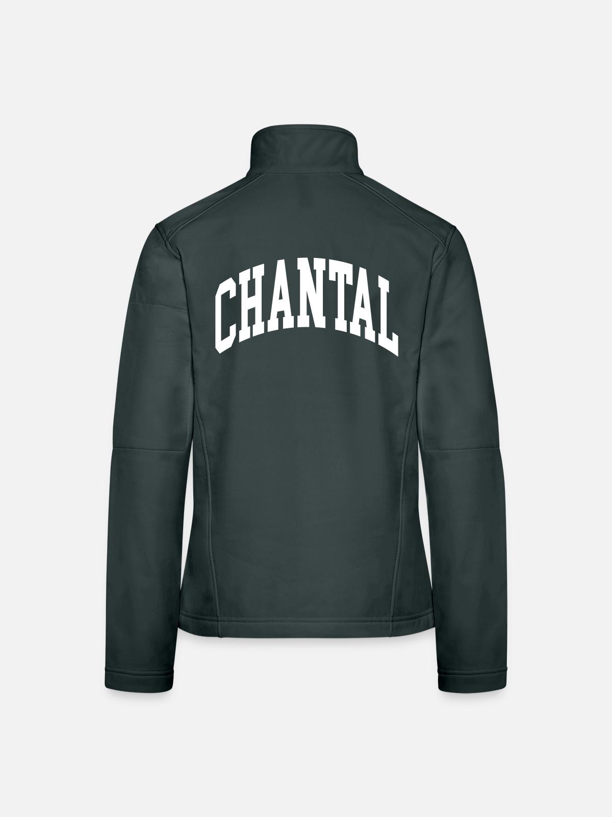 Chantal - Women's Softshell Jacket - black - Back